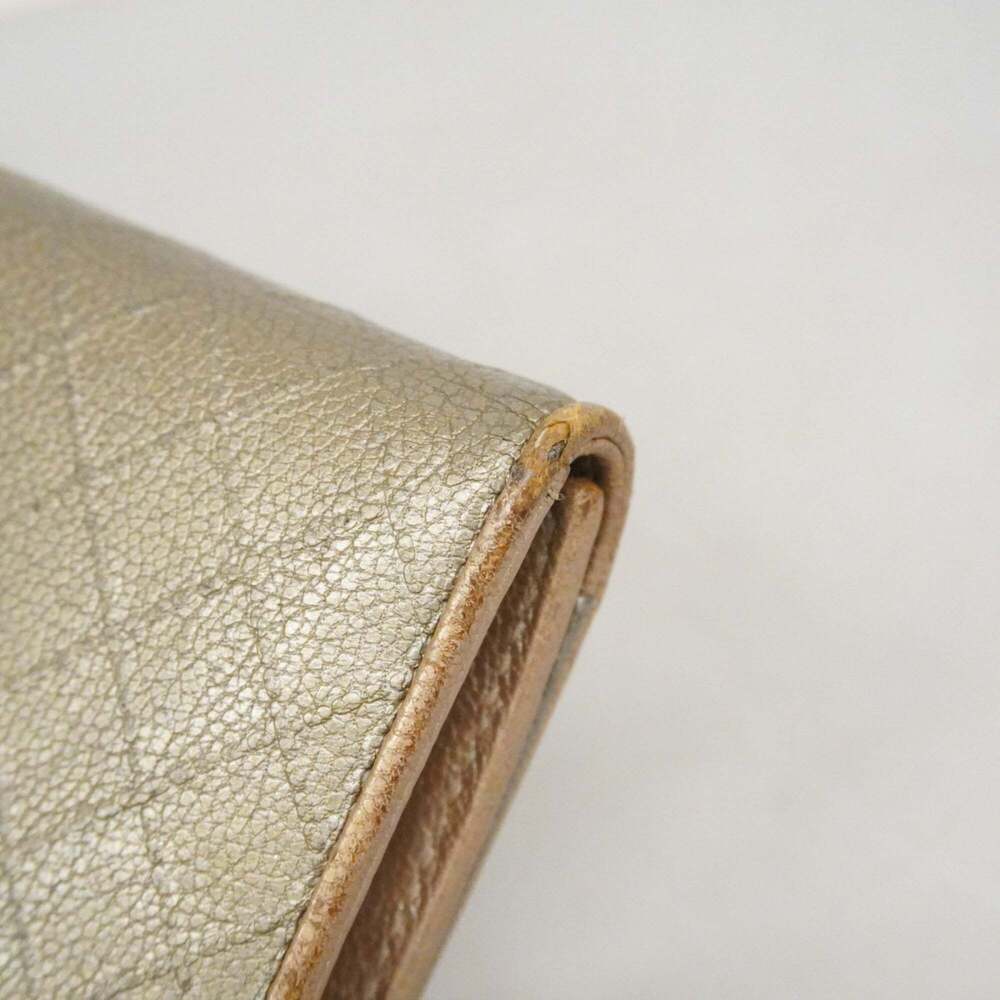 CHANEL Gray Leather Wallet - Picture 5 of 16